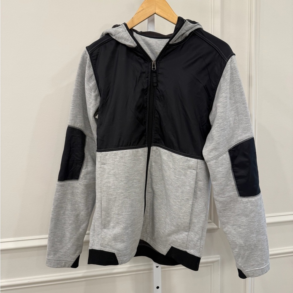 Royal Robbins Black and Gray Zip Up Hoodie